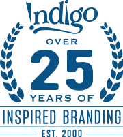 Indigo over 25 years of inspired branding